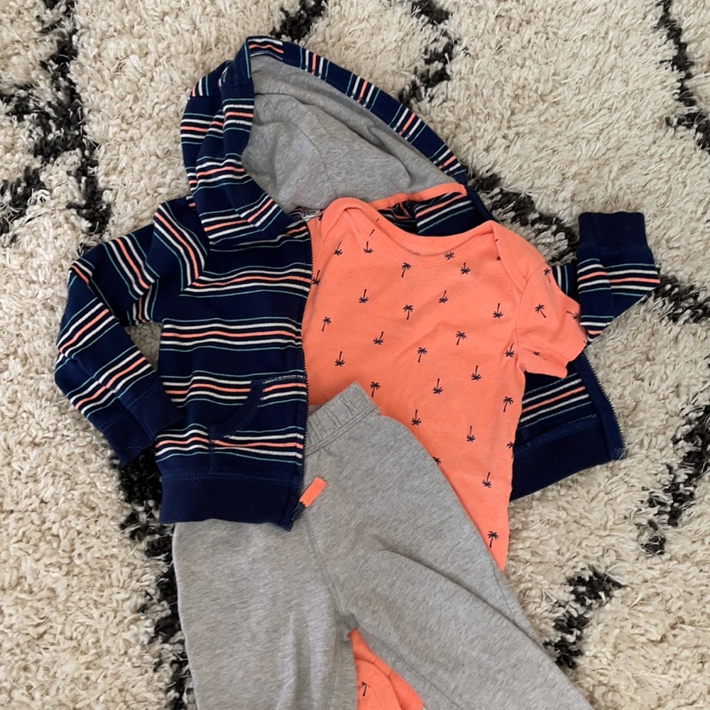 Lightweight cotton Sweatsuit Zippered thin Cotton  sweatshirt onesie T & joggers